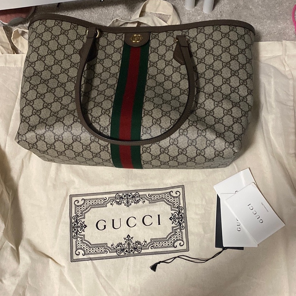 Authentic Ophidia GG medium tote